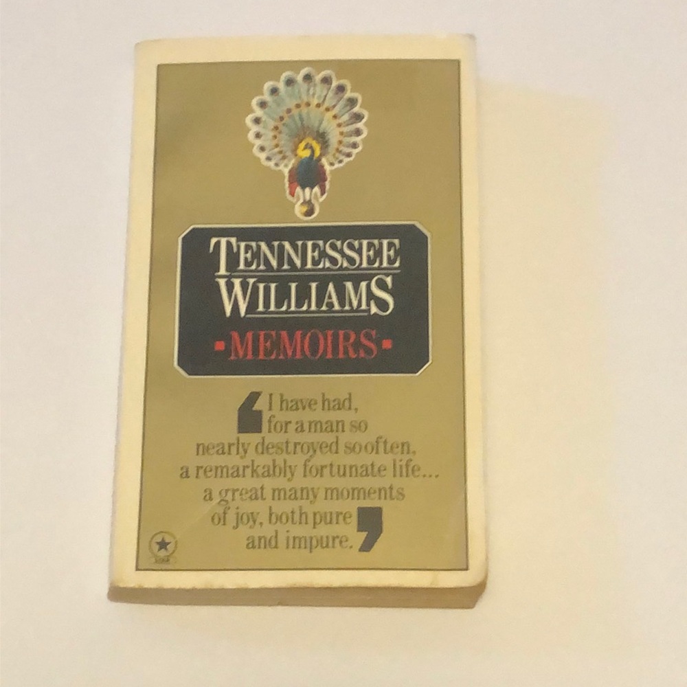 Tennessee Williams Memoirs Paperback